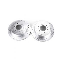 Power Stop 04-11 For Ford F-150 Rear Evolution Drilled & Slotted Rot