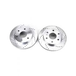 Power Stop 02-06 Cadillac Escalade Front Evolution Drilled & Slotted