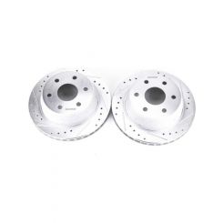 Power Stop 02-06 Cadillac Escalade Rear Evolution Drilled & Slotted