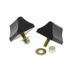 Prothane Universal Bump Stop 1-3/8 X 2 X 2-1/4 Wedge Black