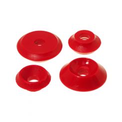 Prothane 84 & Earlier VW Rabbit / Golf 1 Rear Shock Tower Bushings Red