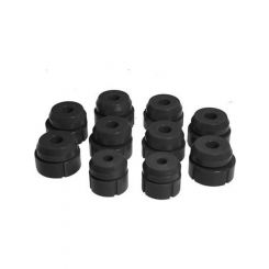 Prothane Body Mount Bushing Kit For 1980 - 1996 Ford Bronco 4WD Black