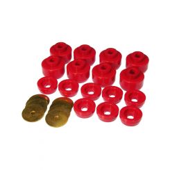Prothane 99-06 For Chevy Silverado 2/4wd Body Mounts Red