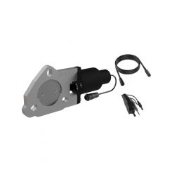 QTP 2.25in Bolt-On QTEC Electric Cutout Valve Single