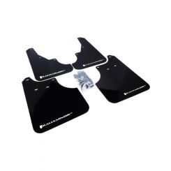Rally Armor 2009+ For Subaru Forester UR Black Mud Flap w/ Whit