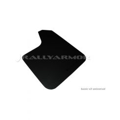 Rally Armor Universal fitment no hardware Basic Black Mud Flap w/