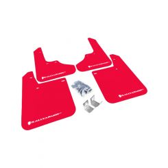 Rally Armor 1993-2001 For Subaru Impreza UR Red Mud Flap w/ White