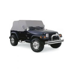 Rampage 1992-1995 For Jeep WranglerYJ Cab Cover With Door Flaps Grey