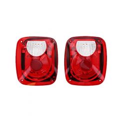 Rampage 1976-1983 For Jeep CJ5 Taillight Conversion Kit Brite