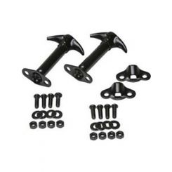 Rampage 1945-1949 For Jeep CJ2A Hood Catch Kit Black