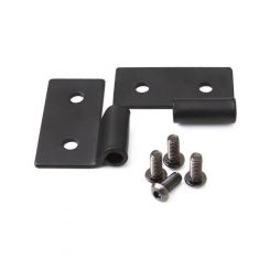 Rampage 1976-1983 For Jeep CJ5 Lower Door Hinge Brackets Black