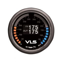 Revel VLS 52mm 50-300 F Dual Intercooler Temperature Gauge