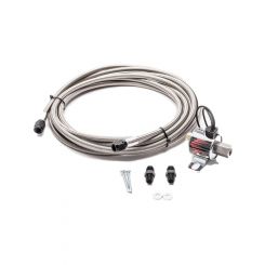 Snow Performance Braided SS Line Trunk Mount Upgrade 4AN SS Brai