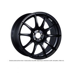 SSR GTX01 17x9 5x114.3 38mm Offset Flat Black Wheel