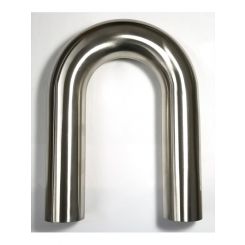 Stainless Bros 3in Diameter 1.5D / 4.5in CLR 180 Bend 6in Leg
