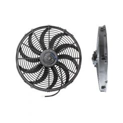 Aeroflow 16 Inch Electric Thermo Fan Curved Blades Reversible