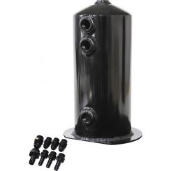 Aeroflow 2.5 Litre Spun Alloy Surge Tank Black