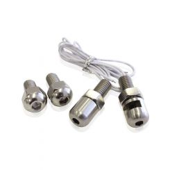 Aeroflow Number Plate Bolts With Built In Lights Stainless Steel