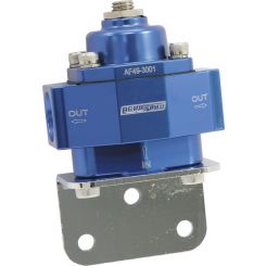 Aeroflow 2-Port Fuel Pressure Regulator -8 ORB Ports 1-4 PSI Blue