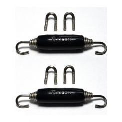 Ticon Industries Black Silicone Titanium Spring Tab and Spring
