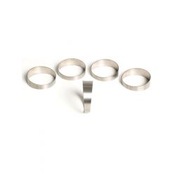 Ticon Industries 3.5in 45 1D/3.5in CLR Tight Radius 1mm Wall T