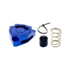 Torque Solution Blow Off BOV Sound Plate Blue 14+ For Kia Forte Ko
