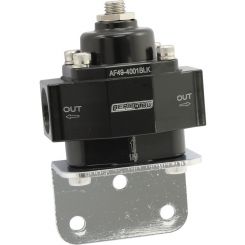 Aeroflow 2-Port Fuel Pressure Regulator 3/8" NPT 1-11 PSI Black