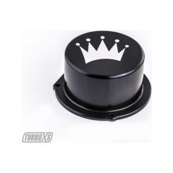 Turbo XS 15-16 For Subaru WRX Billet Aluminum Vacuum Pump Cover Bl