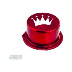 Turbo XS 15-16 For Subaru WRX Billet Aluminum Vacuum Pump Cover Red
