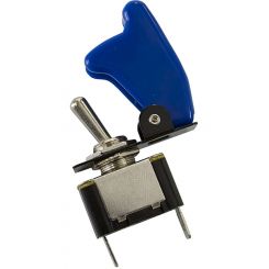 Aeroflow Blue Covered Rocket / Missile Switch 12V 20A