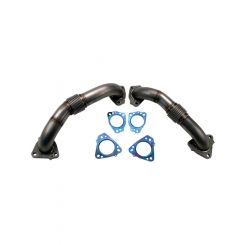 Wehrli 17-19 Chevrolet 6.6L L5P Duramax 2in Stainless Up Pipe Kit w/