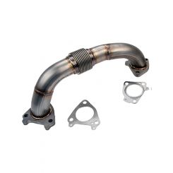 Wehrli 01-16 Chevrolet 6.6L Duramax 2in Stainless Driver Side Up Pip