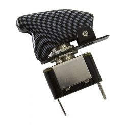 Aeroflow Carbon Fibre Covered Rocket / Missile Switch 12V 20A