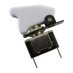 Aeroflow White Covered Rocket / Missile Switch 12V 20A
