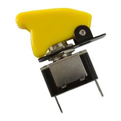 Aeroflow Yellow Covered Rocket / Missile Switch 12V 20A