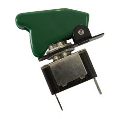Aeroflow Green Covered Rocket / Missile Switch 12V 20A