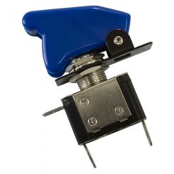 Aeroflow Blue Covered Led Rocket / Missile Switch 12V 20A