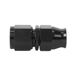 Aeromotive PTFE Hose End AN-08 Straight Black Anodized