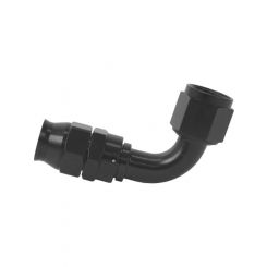 Aeromotive PTFE Hose End AN-10 90 Deg Black Anodized