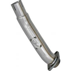 AFE Twisted Steel 2in Stainless Steel Loop Delete Down-Pipe For 2018+…