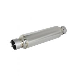 AFE Mach Force-Xp 304 Stainless Steel Resonator 2.5in Inlet/Outlet x…