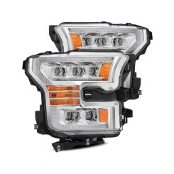 Alpharex For 11-16 Ford F-350 SD Nova LED Proj Headlights Plank Style C…