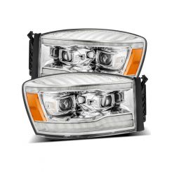 Alpharex For 06-08 Dodge Ram 1500HD PRO-Series Projector Headlights Pla…