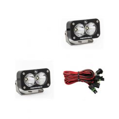 Baja Designs S2 Pro Series LED Light Pods Spot Pattern Pair