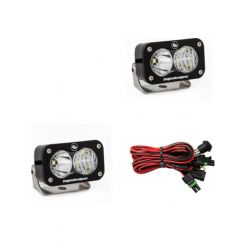Baja Designs S2 Pro Series LED Light Pods Driving Combo Pattern Pair