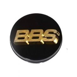 BBS Center Cap 56mm Black/Gold 56.24.012