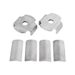 BMR For 15-17 S550 Mustang Rear Cradle Steel Inserts Only Bushing Kit Ba…