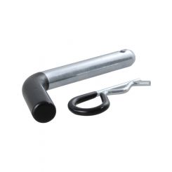 Curt 5/8in Hitch Pin 2in Receiver Zinc w/Rubber Grip