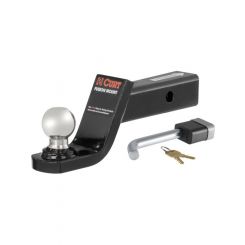 Curt Towing Starter Kit w/2in Ball 2in Shank 7500lbs 4in Drop