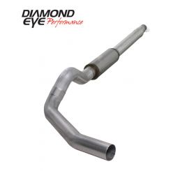 Diamond Eye Kit 5In Cb Sgl Al For 94-97 Ford 7.3L F250/F350 Powerstroke